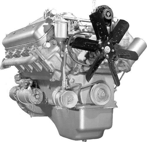 Двигатель ЯМЗ-238М2 (1-й компл.). ЯМЗ г.Ярославль